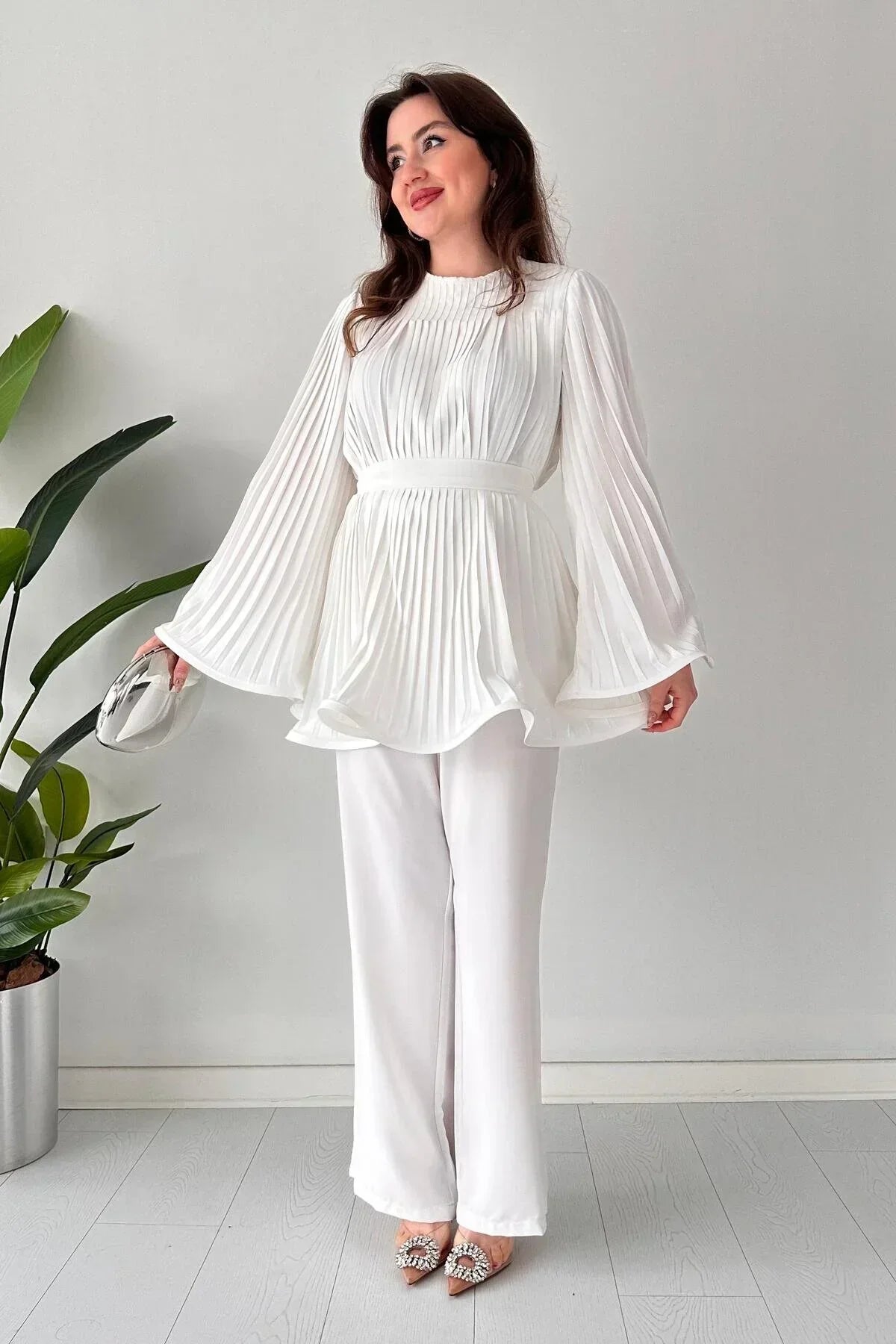 Conjunto Milena - Elegante y Plisado