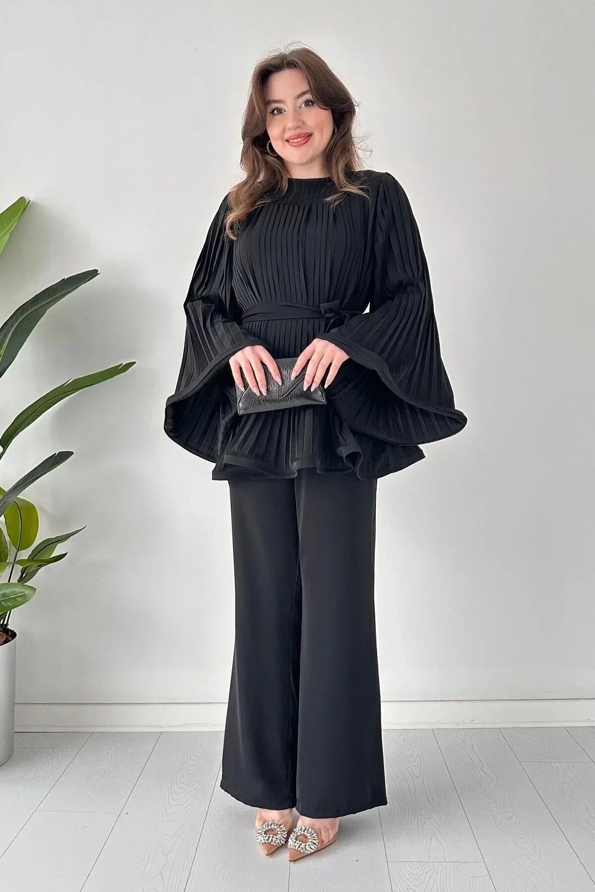 Conjunto Milena - Elegante y Plisado