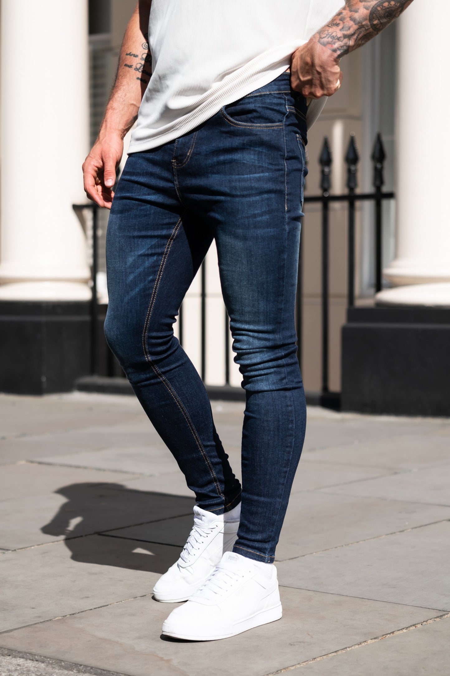 Pantalones Laurencio - Azul Marino