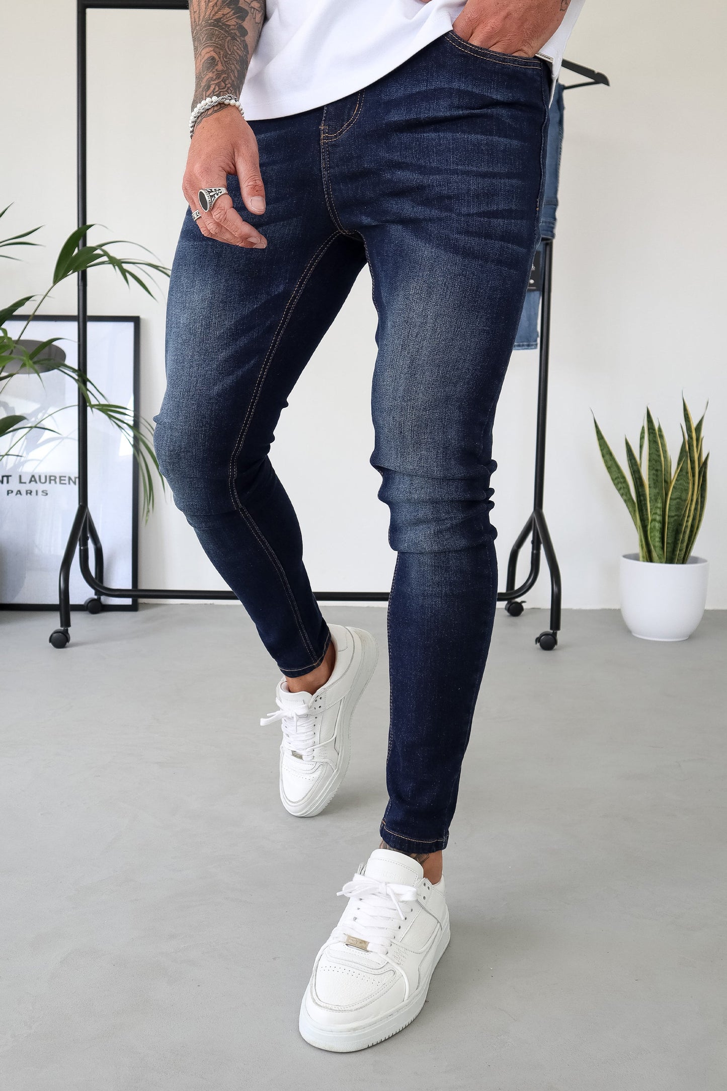 Pantalones Laurencio - Azul Marino