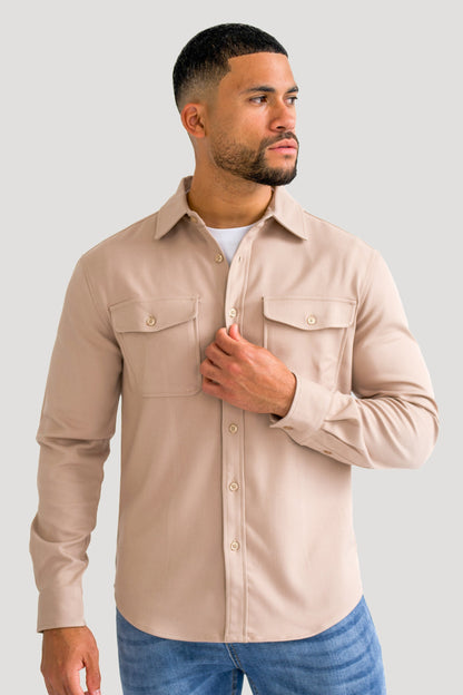 Sobrecamisa Dantesco - BEIGE