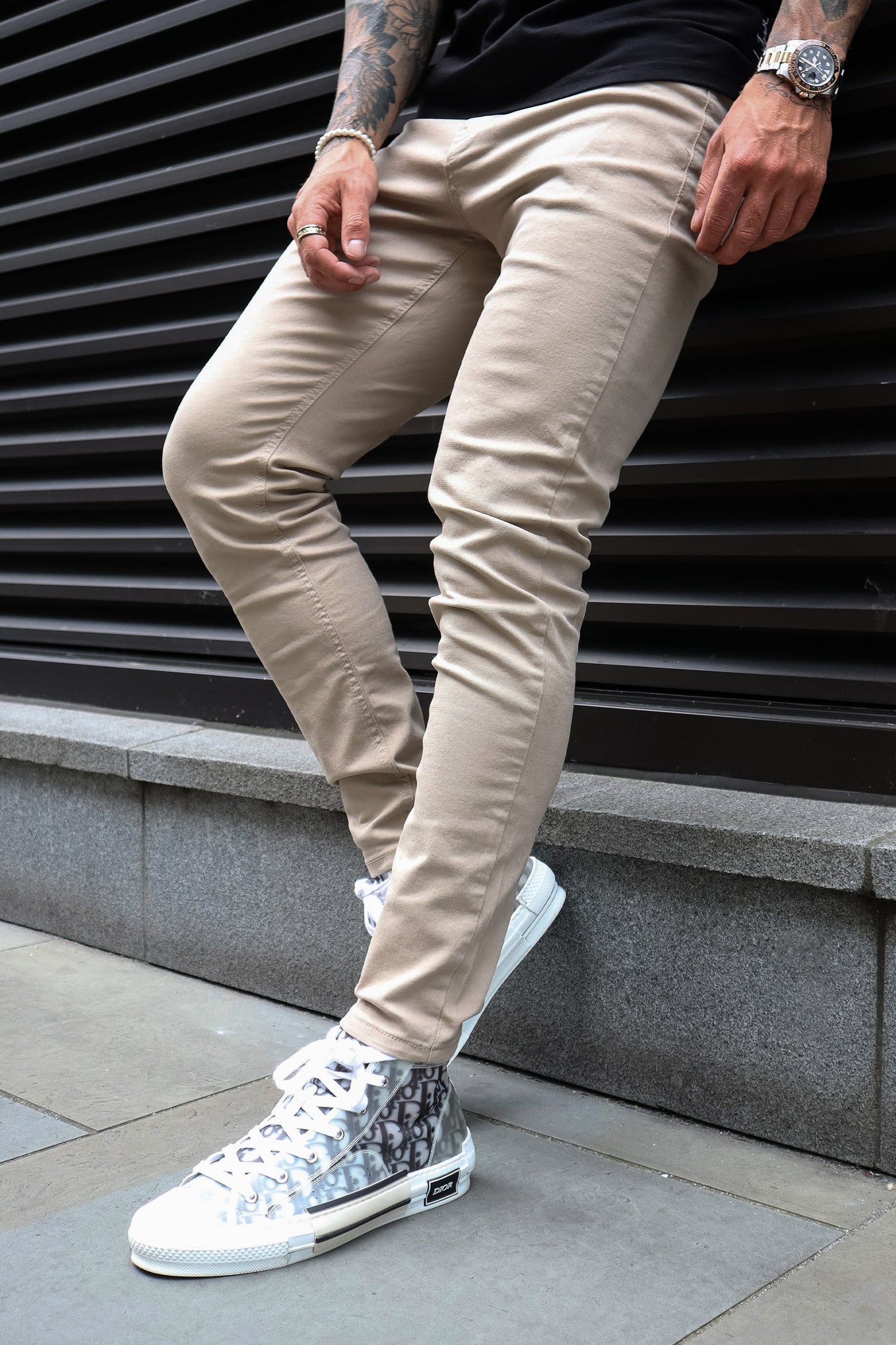 Pantalones Calis - BEIGE