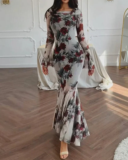 RITA Vestido Vuelos Rosa Seco