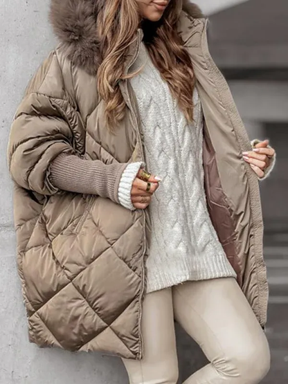 Conjunto de campera con Cierre para Mujer Invierno