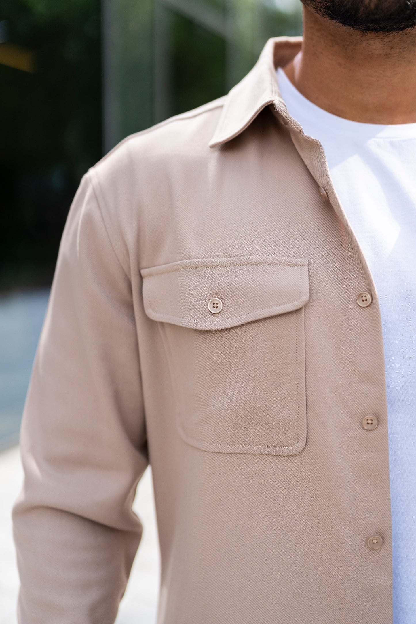 Sobrecamisa Dantesco - BEIGE