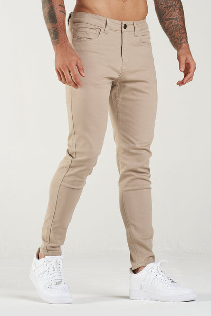 Pantalones Calis - BEIGE